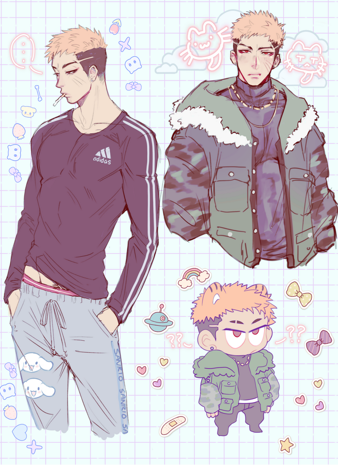 Tora Sticker sheet