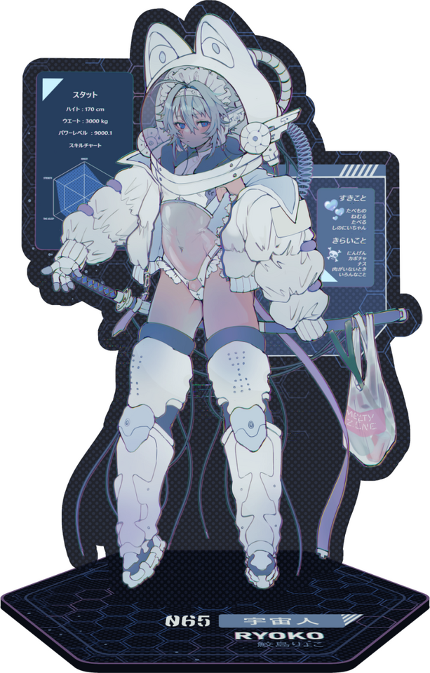 Uchuu Ryoko Standee