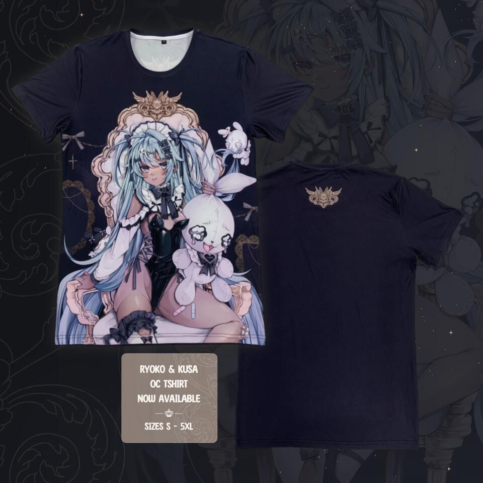 Ryoko and KusaUsa Throne shirt