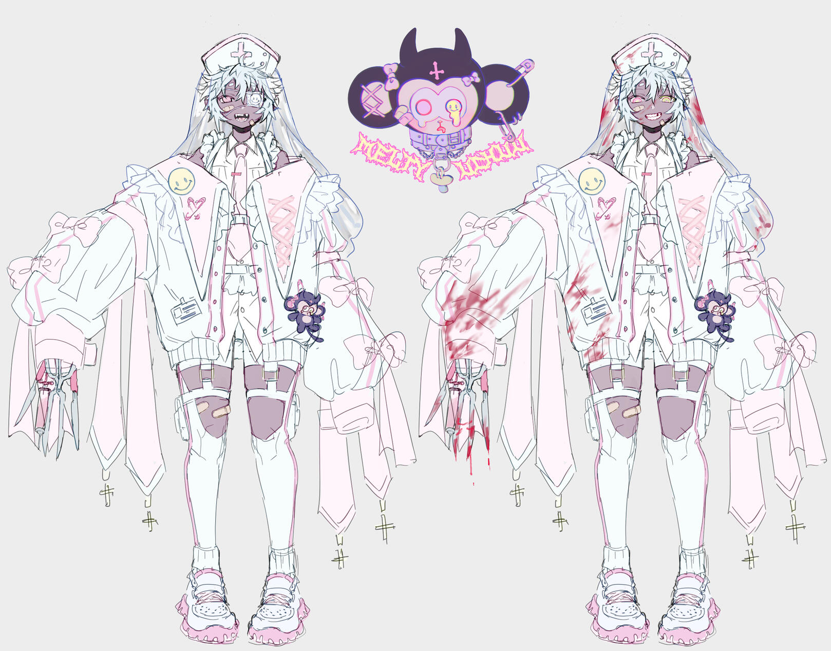 Melty Uchuu Mascot concept OLD
