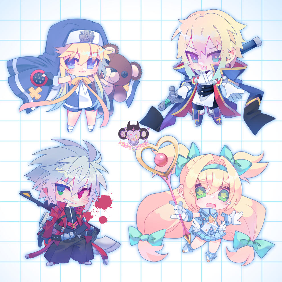 Arcsys Keychains Back