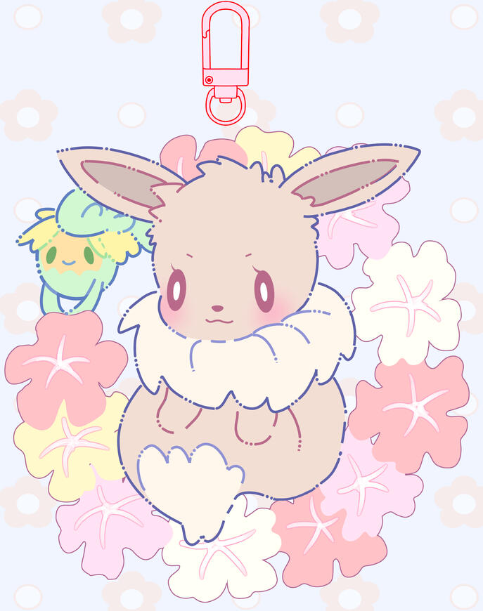 Eevee Keychain