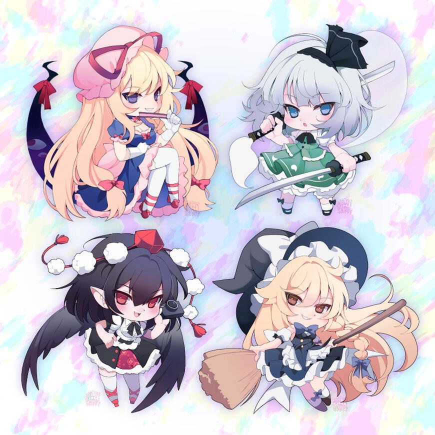 Touhou designs