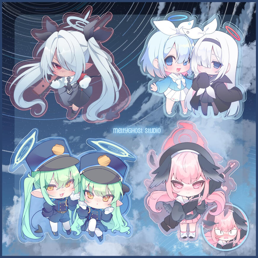 Blue Archive Keychains